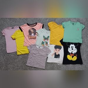 Girl's Short Sleeve Shirts Lot